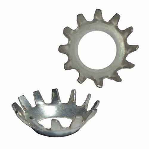 CELW516 5/16" Countersunk External Tooth Lock Washer, Zinc